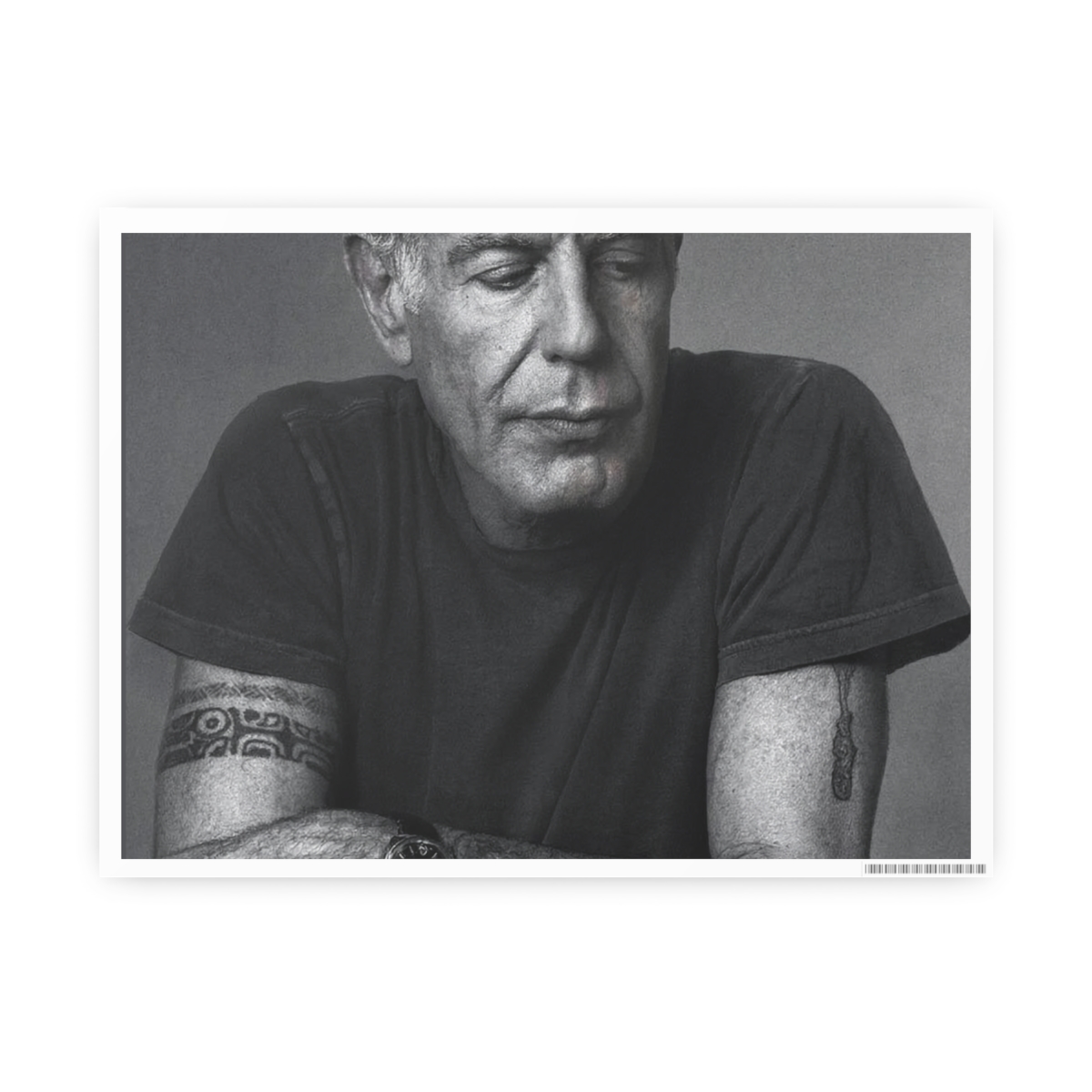 Anthony Bourdain Wall Art, Canvas, Artwork, Art Print, Home Decor, Painting