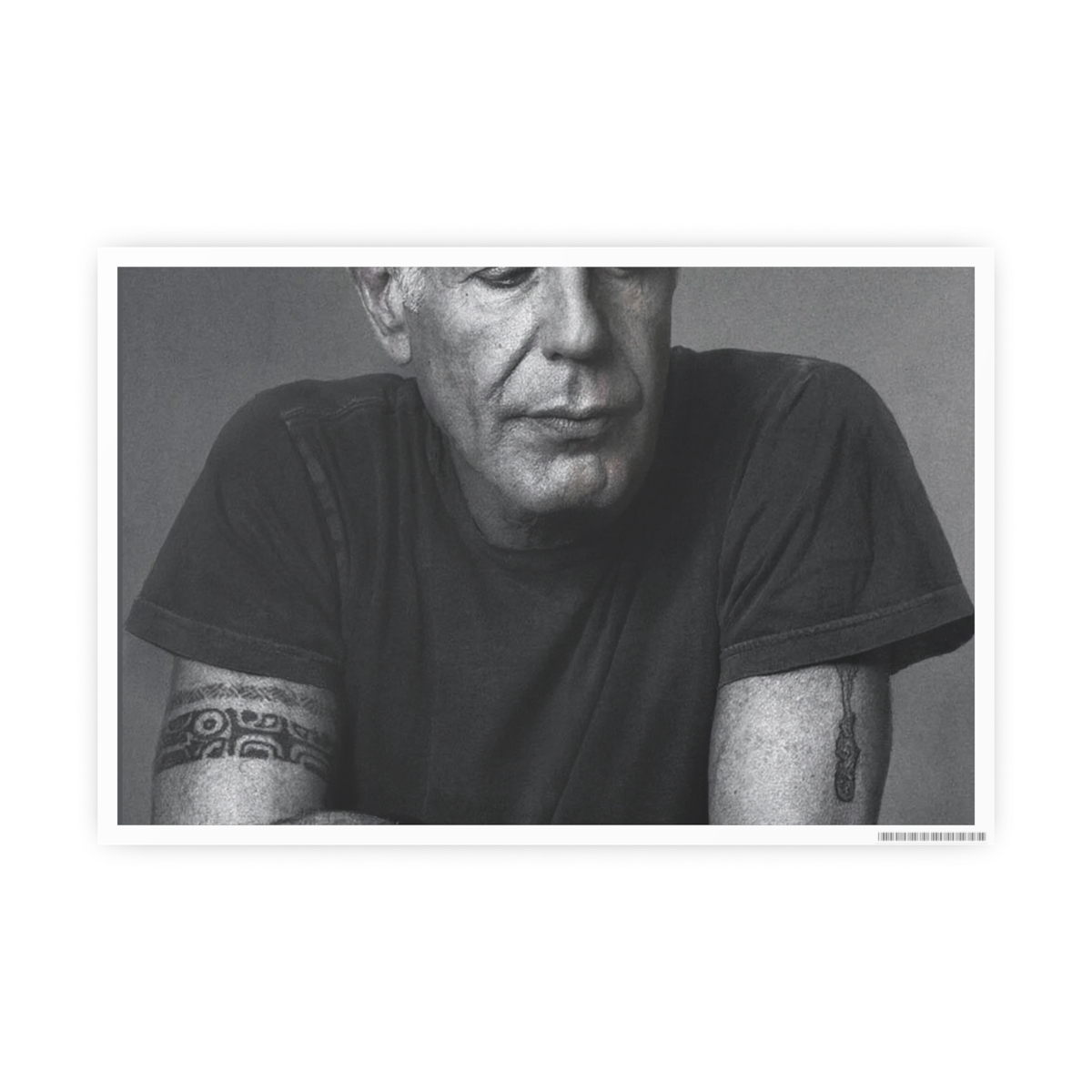 Anthony Bourdain Wall Art, Canvas, Artwork, Art Print, Home Decor, Painting - alternate angle 1, merchandise
