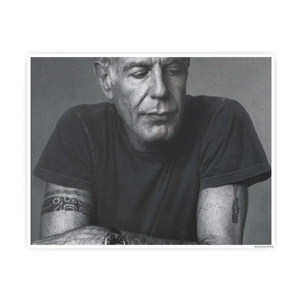Anthony Bourdain Wall Art, Canvas, Artwork, Art Print, Home Decor, Painting - alternate angle 4, merchandise