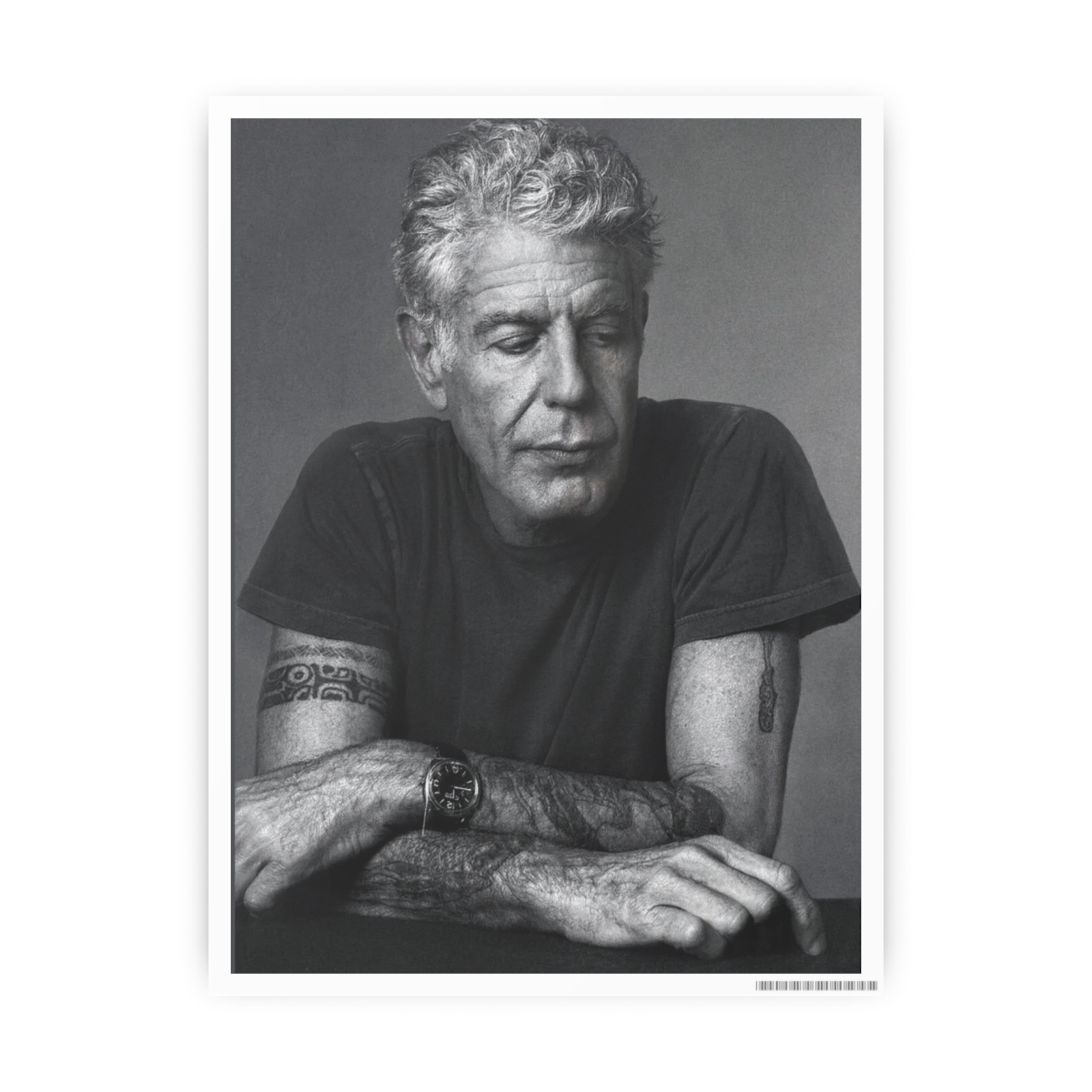 Anthony Bourdain Wall Art, Canvas, Artwork, Art Print, Home Decor, Painting