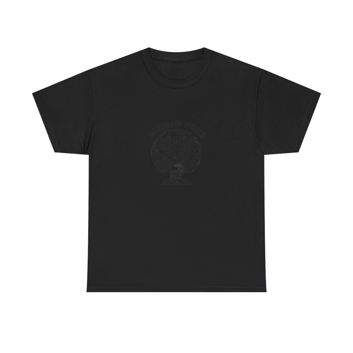 Anthony Bourdain "M HUNGRY FOR MORE" Unisex Tee - alternate angle 3, merchandise