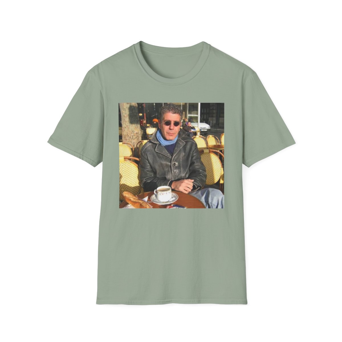 Paris T Shirt | Anthony Bourdain Merch - alternate angle 3, merchandise